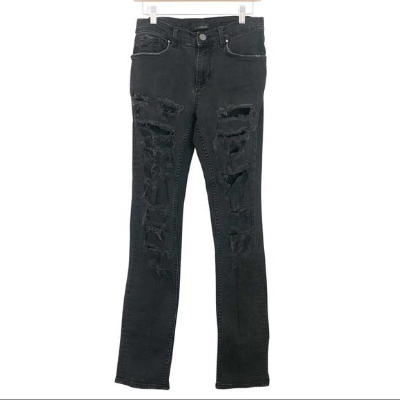Zara Jeans Zara Mens Distressed Straightleg Jeans Poshmark